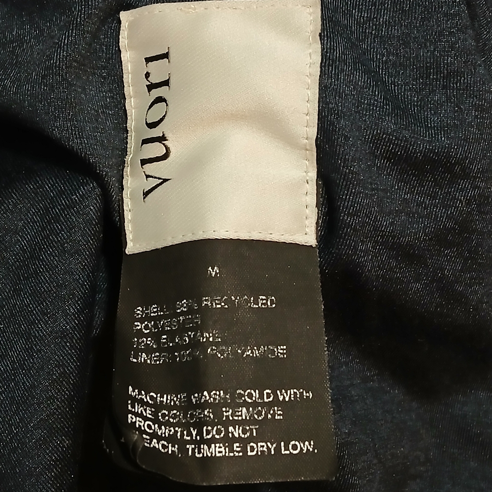 Vuori Mens Medium Sunday Element Jacket Sage View On Sleeve - Picture 13 of 13